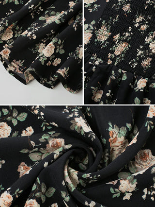 YVETTE™ - Summer Night Floral Wedding Dress