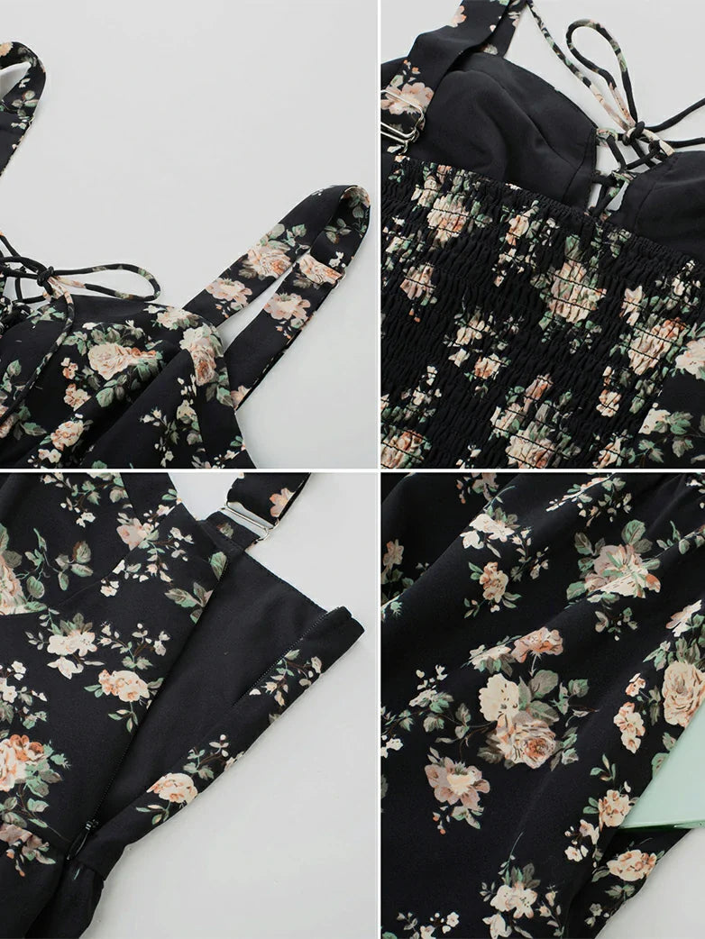 YVETTE™ - Summer Night Floral Wedding Dress