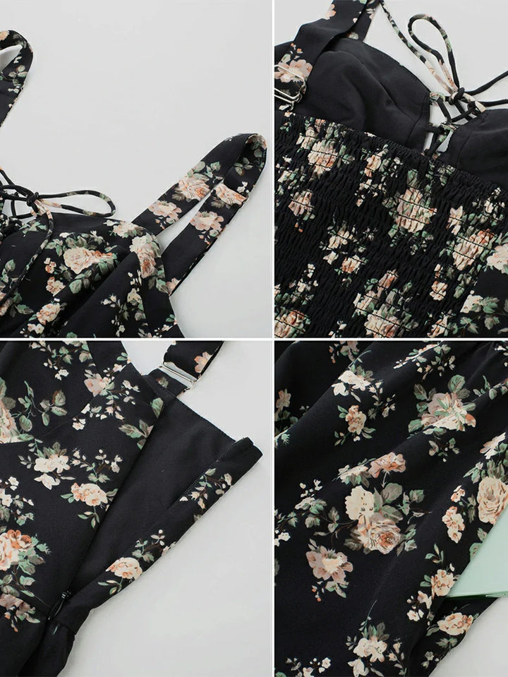YVETTE™ - Summer Night Floral Wedding Dress