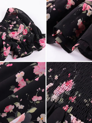 SEVERINE™ - Off-Shoulder Floral Pocket Sundress