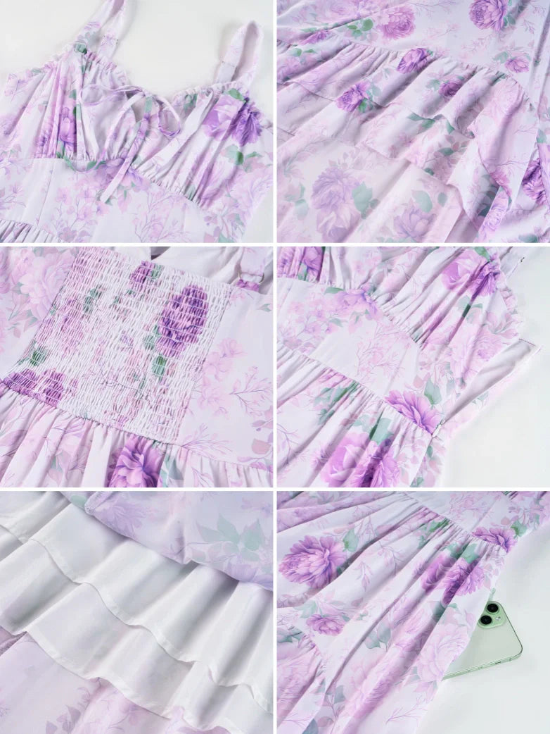 NADINE™ - Chiffon High-Low Wedding Guest Dress
