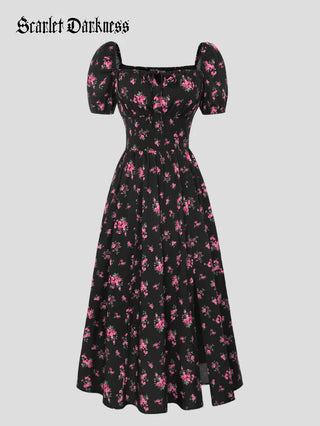 JOSETTE™ - Provence Slit Party Sundress