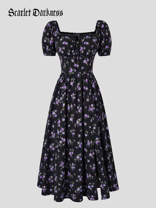 JOSETTE™ - Provence Slit Party Sundress