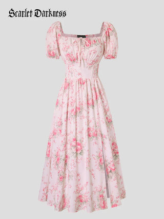 JOSETTE™ - Provence Slit Party Sundress