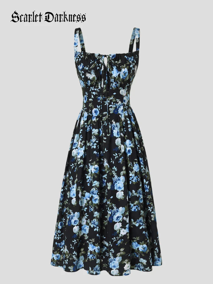 CLEMENTINE™ - Floral Milkmaid Sundress