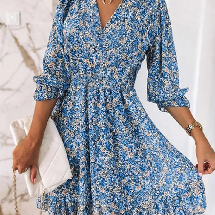 Wren™ - Elegant Floral Dress