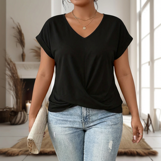 Briar | Casual Sweetheart Neck T-Shirt
