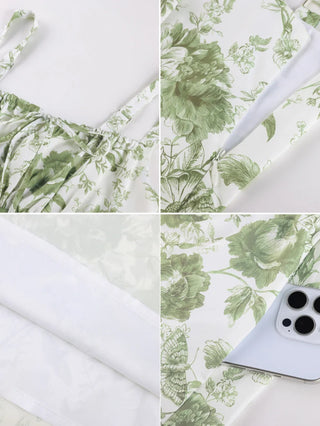 PERRINE™ - Summer Floral Milkmaid Dress