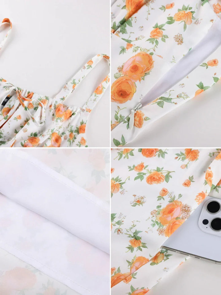 CLEMENTINE™ - Floral Milkmaid Sundress