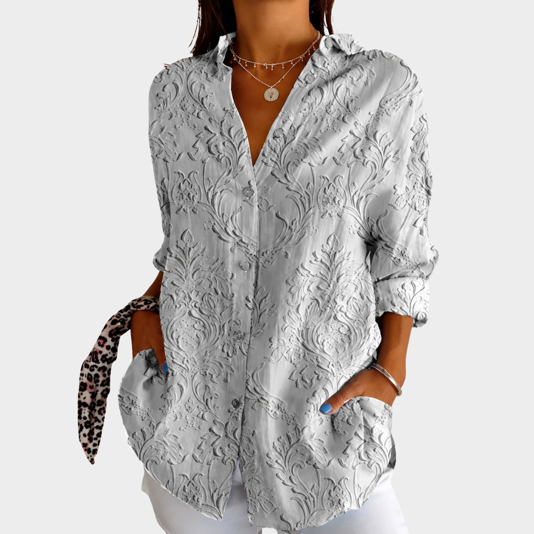 SYLVIANE | Gentle Printed Blouse