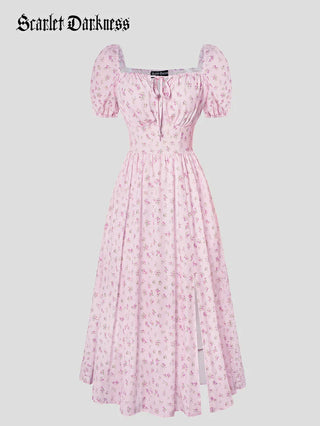 JOSETTE™ - Provence Slit Party Sundress