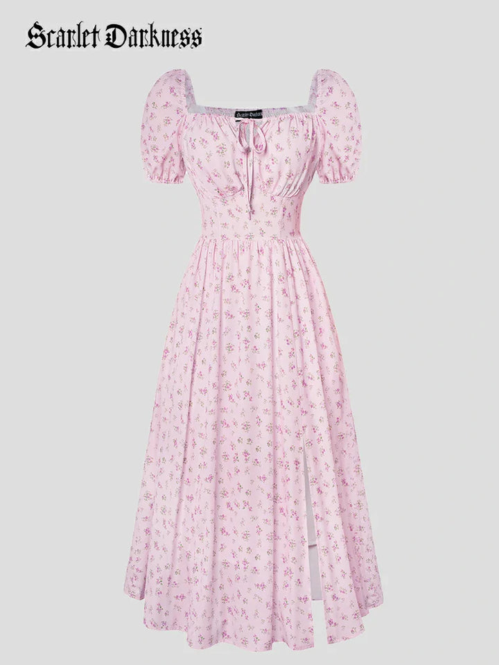 JOSETTE™ - Provence Slit Party Sundress