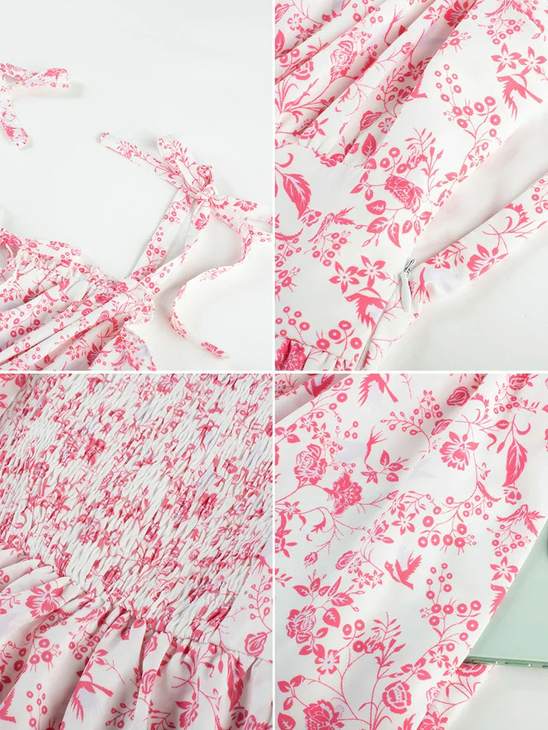 MIREILLE™ - Ditsy Floral Fitted Dress