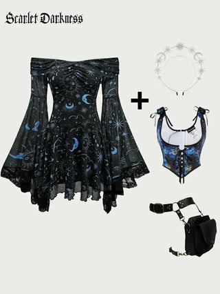 BRIGITTE™ - Gothic Fantasy Costume Gown