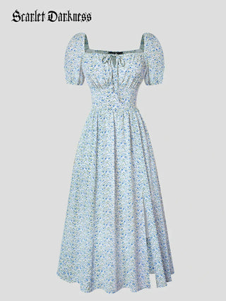 JOSETTE™ - Provence Slit Party Sundress
