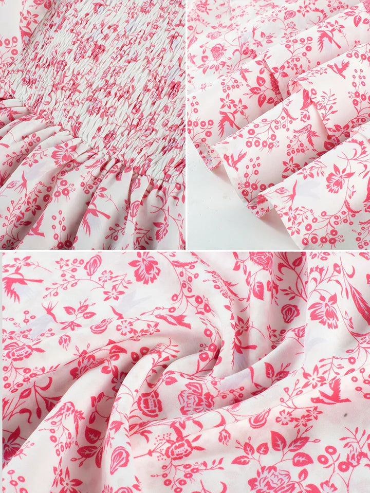 MIREILLE™ - Ditsy Floral Fitted Dress