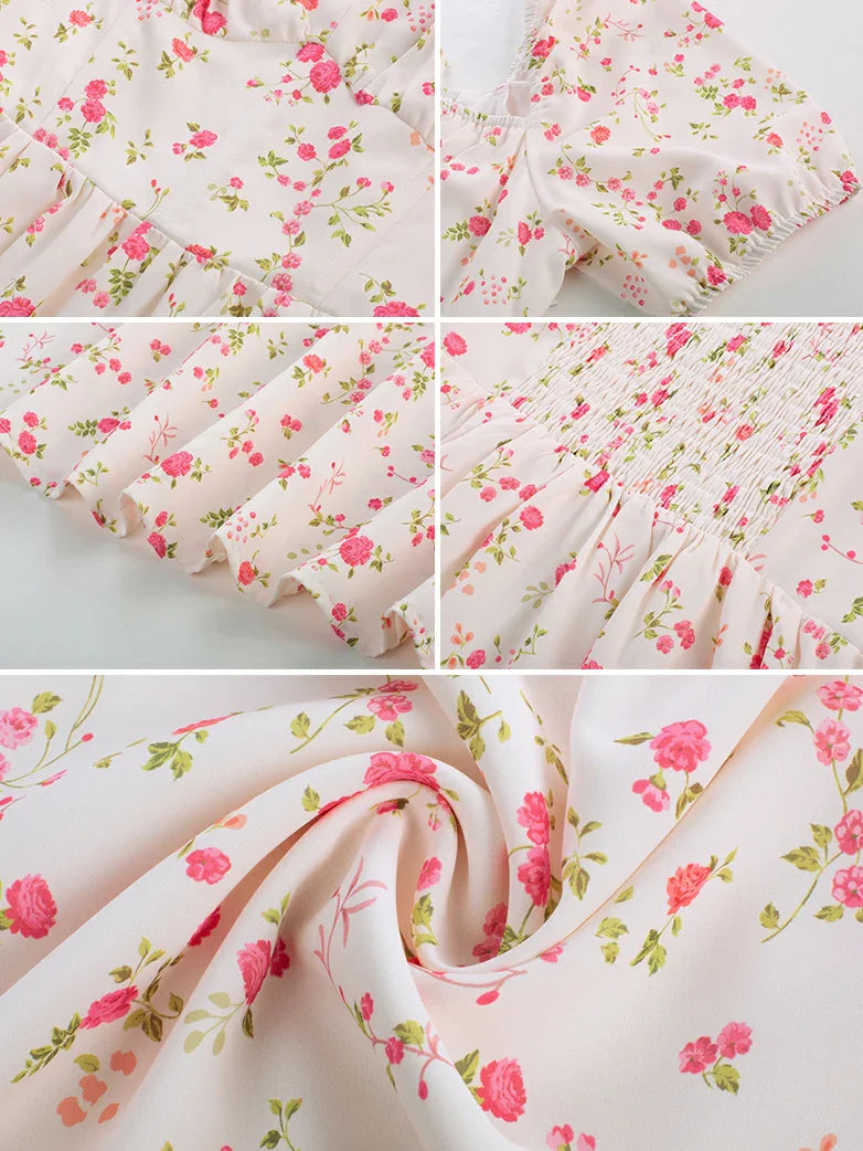 JOSETTE™ - Provence Slit Party Sundress