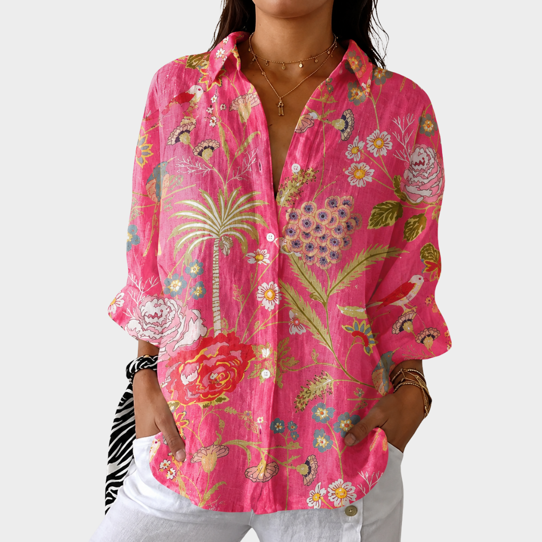 ZELINA | Serene Printed Blouse
