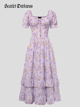 SEVERINE™ - Off-Shoulder Floral Pocket Sundress