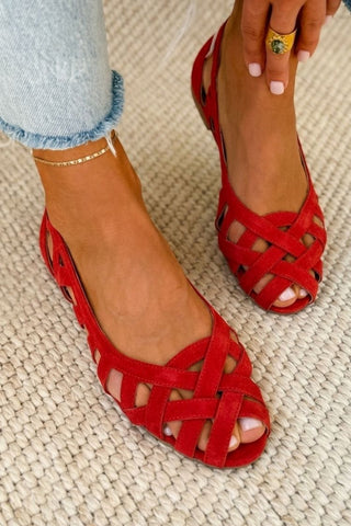 ELODIE™ - Woven Colour Slide Sandals
