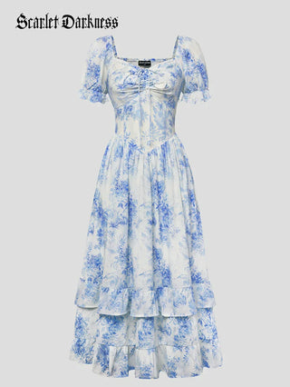 SEVERINE™ - Off-Shoulder Floral Pocket Sundress