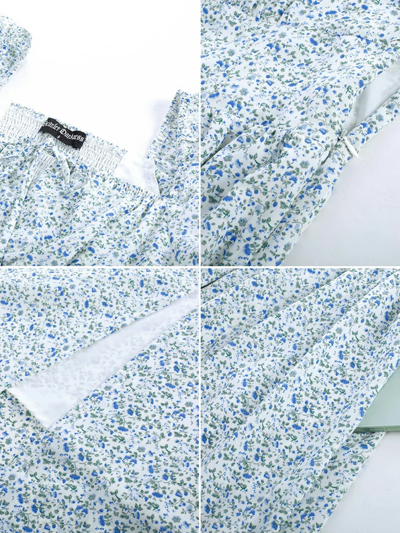 JOSETTE™ - Provence Slit Party Sundress