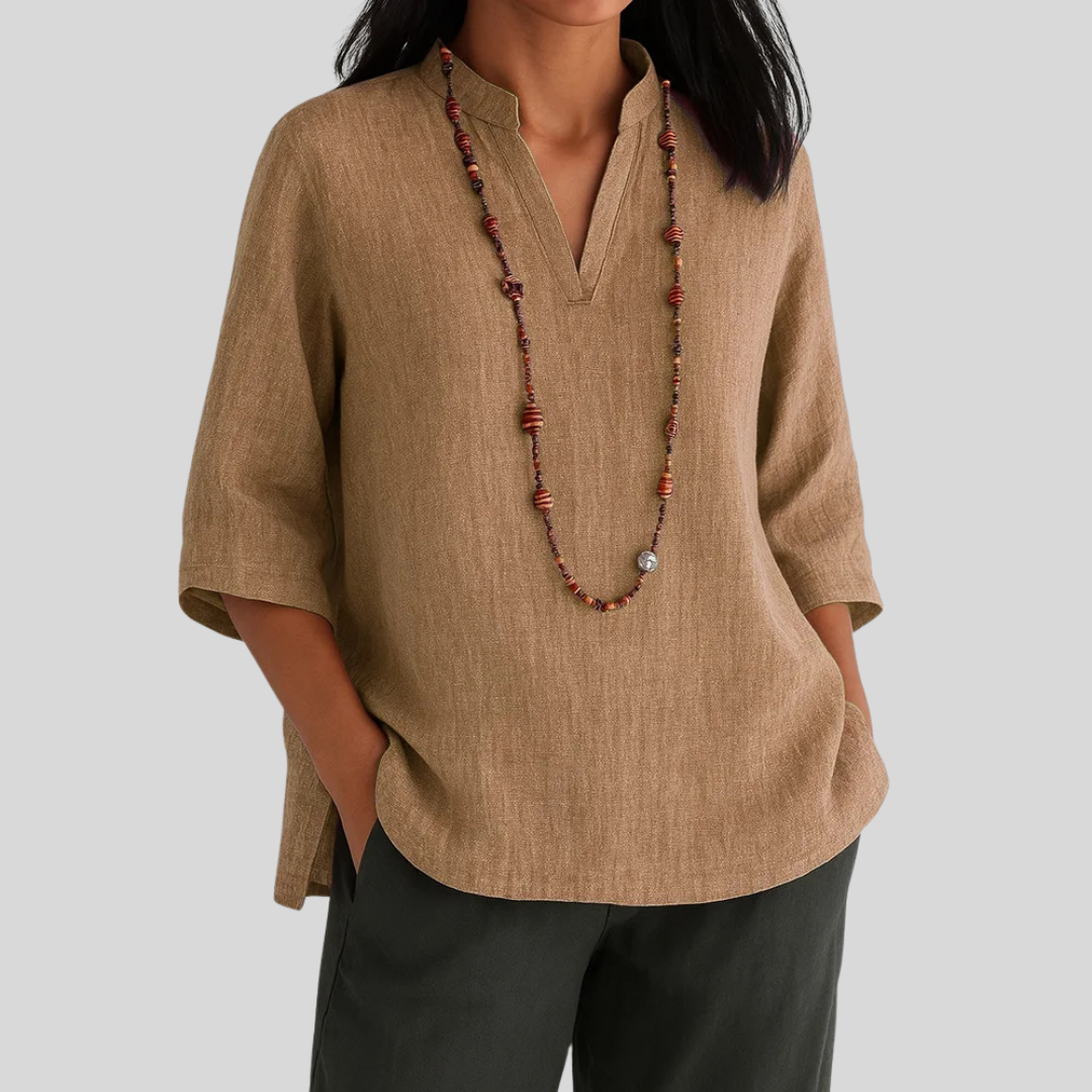 Winifred - Airy and Comfortable Summer Blouse