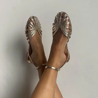 ELECTRA™ - Golden Jewel Sandals
