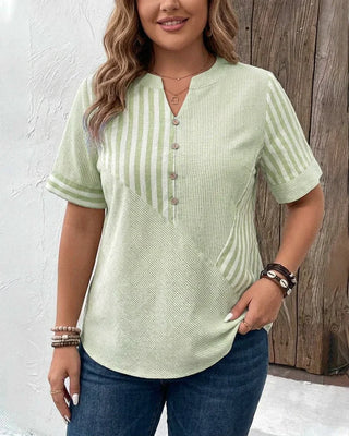 Frankie | Soft Striped Blouse