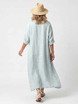 BASTIENNE - Ornate Panel Embroidered Midi Dress