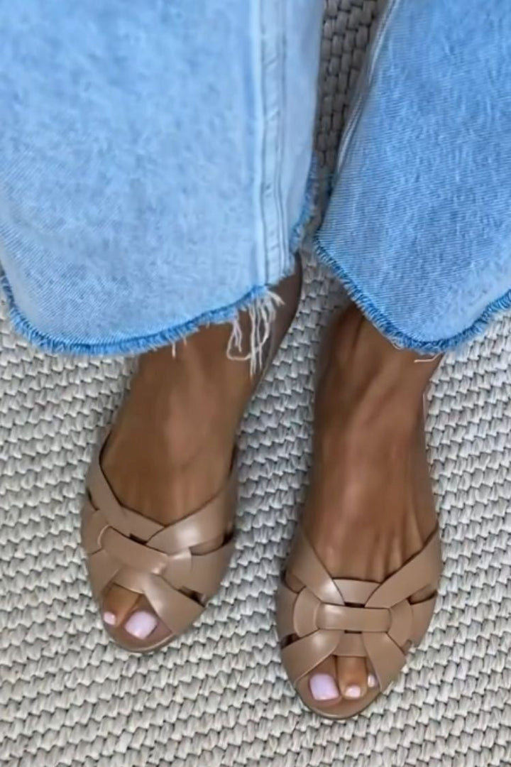 DEMETRIA™ - Woven Nature Sandals