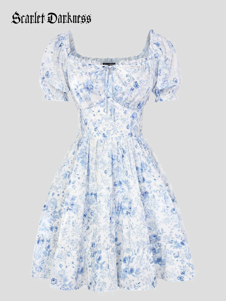 PASCALE™ - Victorian Summer Floral Dress