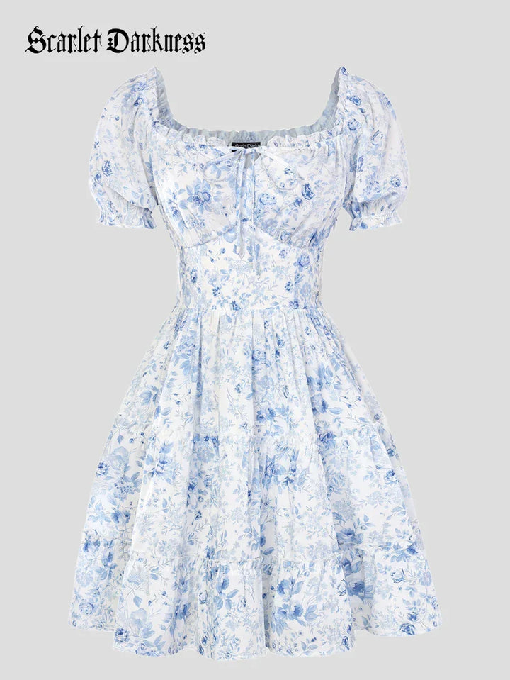 PASCALE™ - Victorian Summer Floral Dress