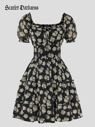 PASCALE™ - Victorian Summer Floral Dress