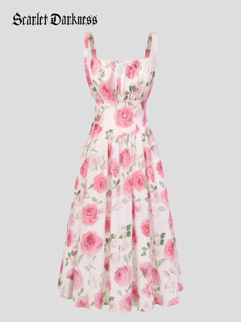 CLEMENTINE™ - Floral Milkmaid Sundress