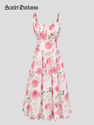 CLEMENTINE™ - Floral Milkmaid Sundress