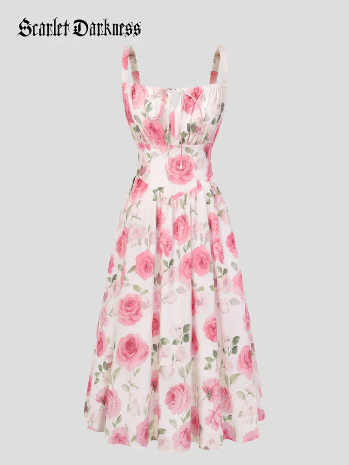 CLEMENTINE™ - Floral Milkmaid Sundress