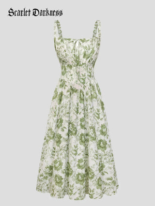 CLEMENTINE™ - Floral Milkmaid Sundress