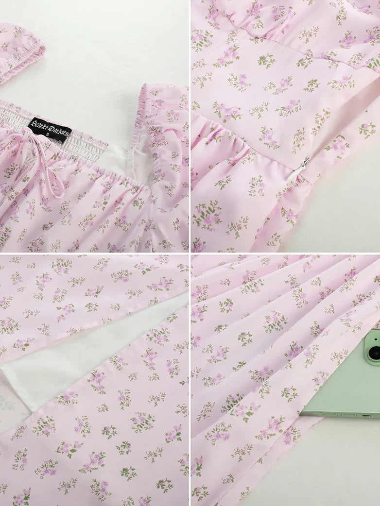 JOSETTE™ - Provence Slit Party Sundress