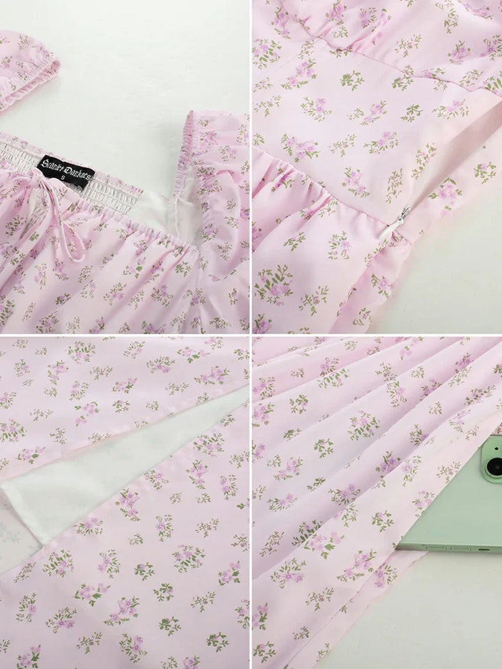 JOSETTE™ - Provence Slit Party Sundress