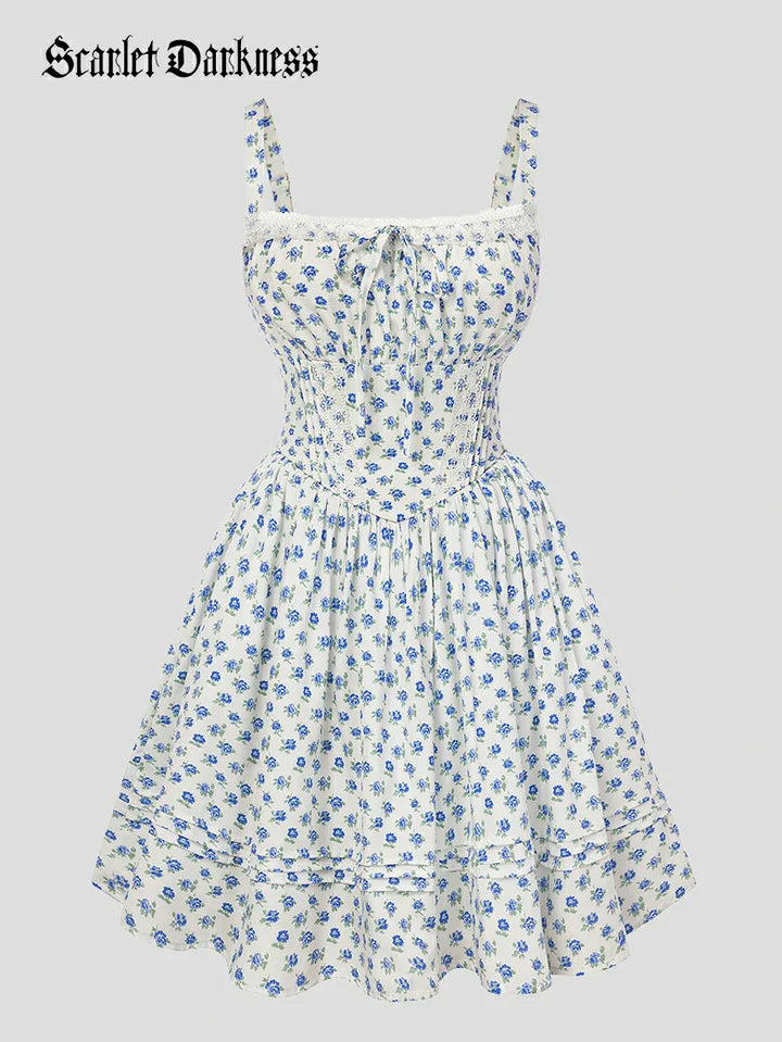 HORTENSE™ - Victorian Puffy Corset Sundress