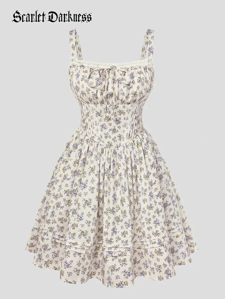 HORTENSE™ - Victorian Puffy Corset Sundress
