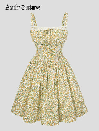 HORTENSE™ - Victorian Puffy Corset Sundress