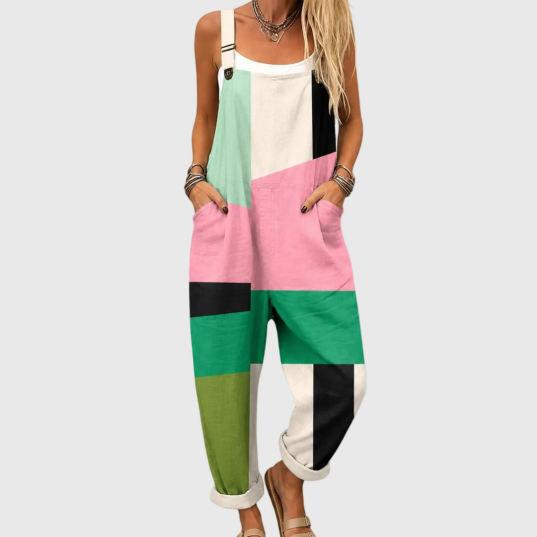 FLORENTINE™ - Modern Color Block Jumpsuit