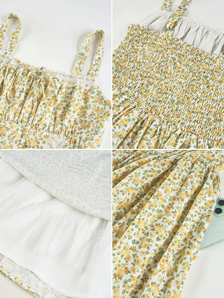 HORTENSE™ - Victorian Puffy Corset Sundress