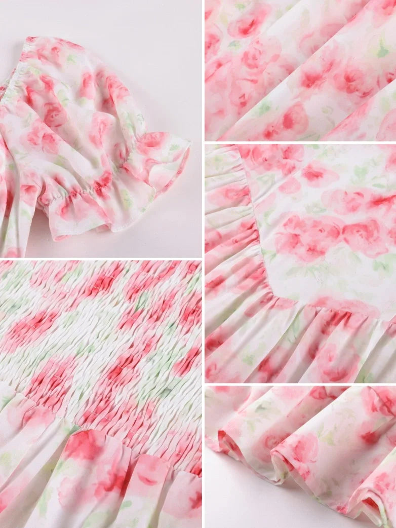 SEVERINE™ - Off-Shoulder Floral Pocket Sundress