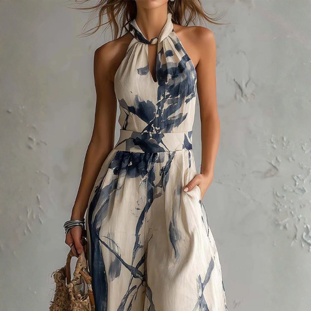 ORIETTA™ - Elegant Wide-Leg Jumpsuit