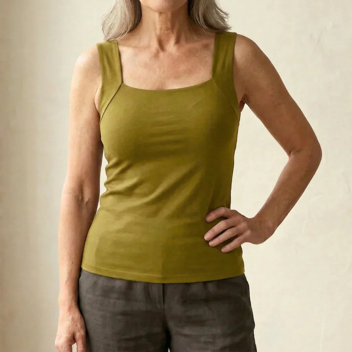 Roxanne™ | Built In Comfort Bra Tanktop