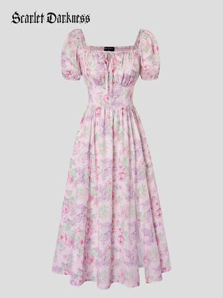 JOSETTE™ - Provence Slit Party Sundress