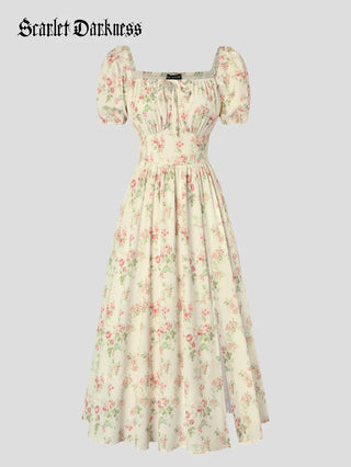 JOSETTE™ - Provence Slit Party Sundress